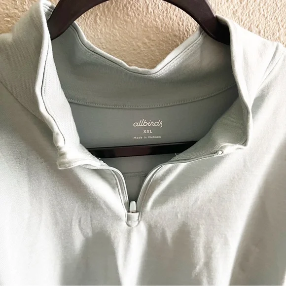 Allbirds Green Half Zip Pullover - Picture 8 of 8